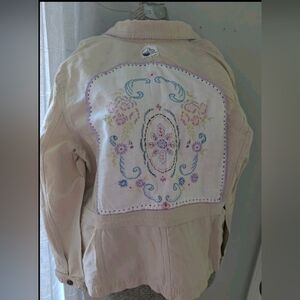 Jacket, Vintage Embroidery Patch, Land's End